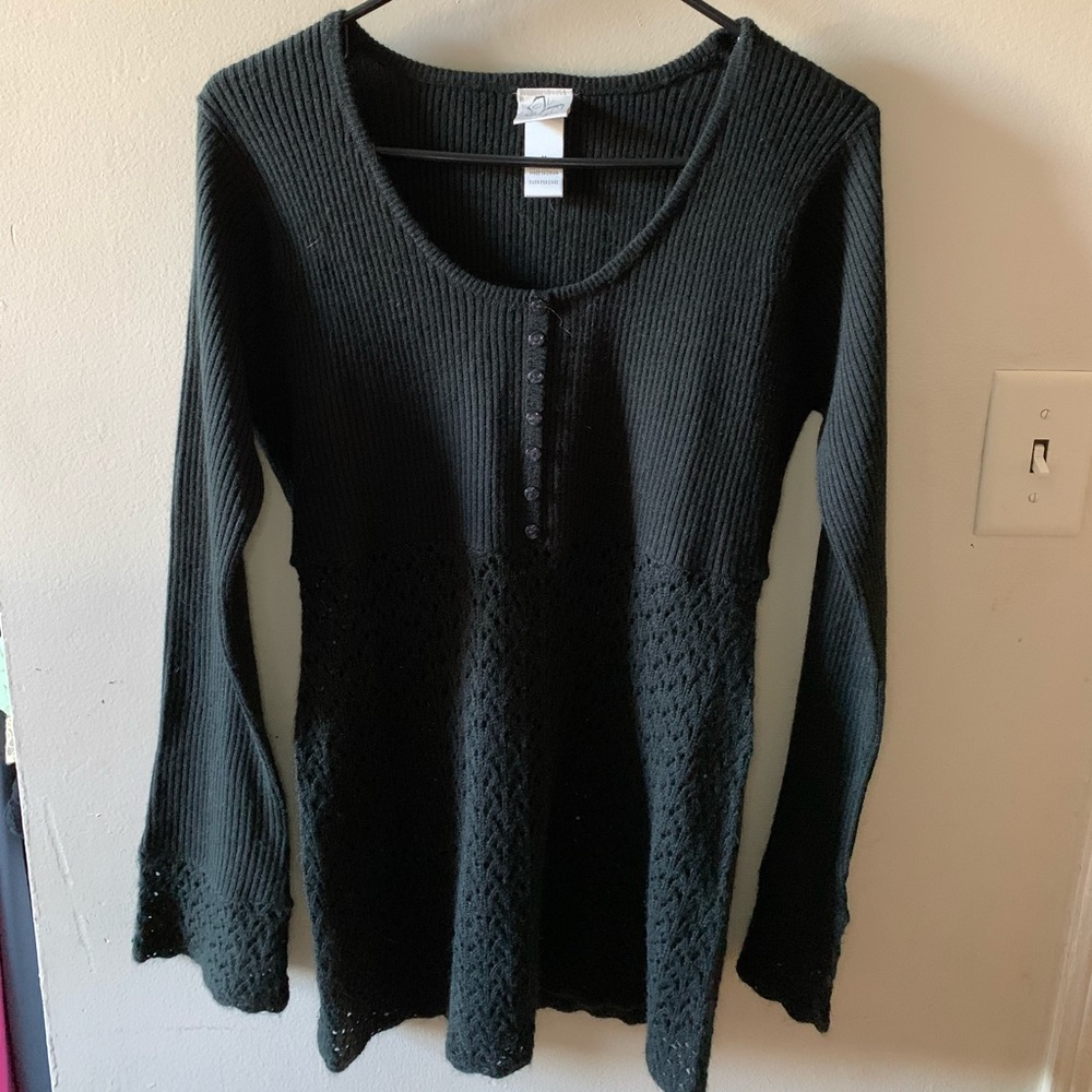 Black sweater